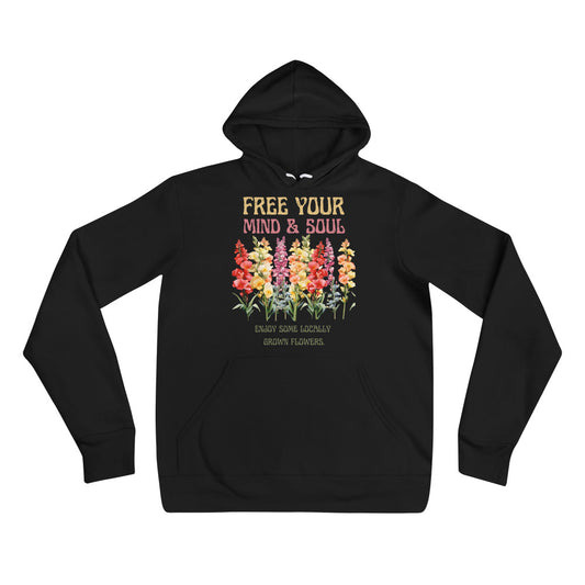 "Sweet Foral Tee's" Free Your Mind & Soul - Unisex hoodie