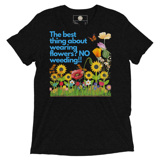 "Sweet Floral Tee's" NO Weeding - Short sleeve t-shirt