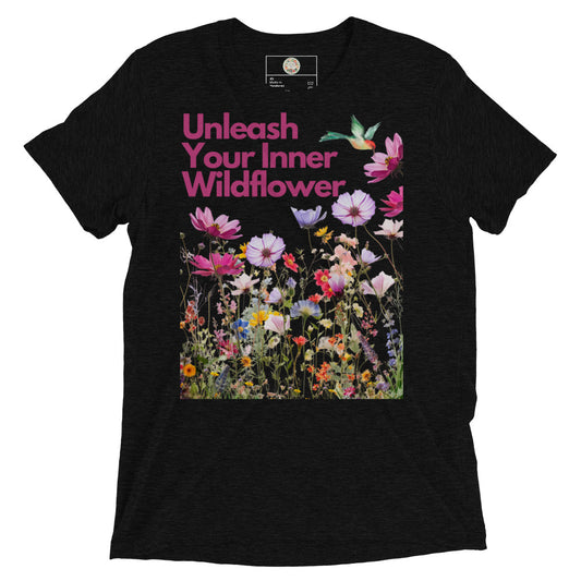 "Sweet Floral Tee's" Unleash Your Inner Wildflower - Short sleeve t-shirt
