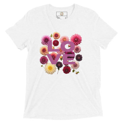 "Sweet Floral Tee's" Ball Dahlias - Short sleeve t-shirt