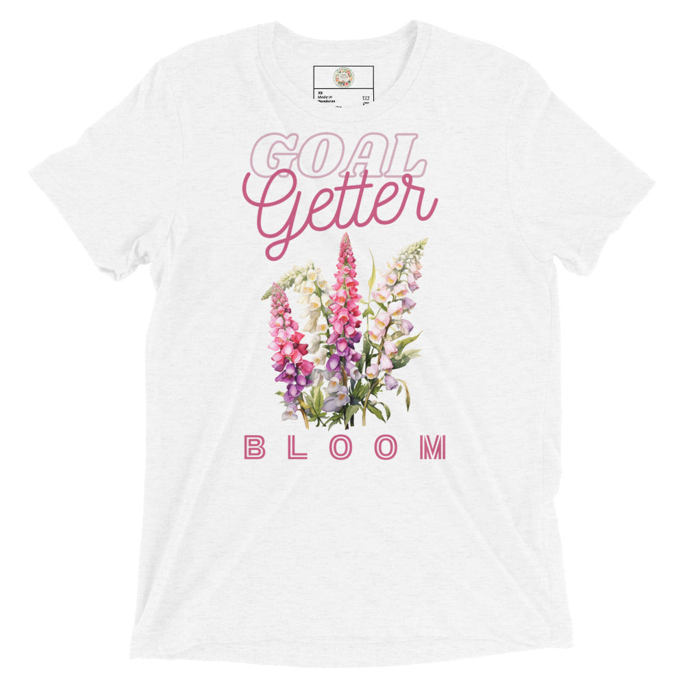 "Sweet Floral Tee's" Goal Getter - Short sleeve t-shirt