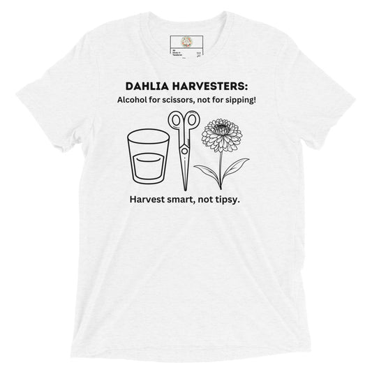 Floral Mind: Dahlia Harvester - Short sleeve t-shirt